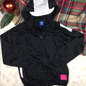 *Rare*Adidas Originals EQT Track Jacket, Hooded